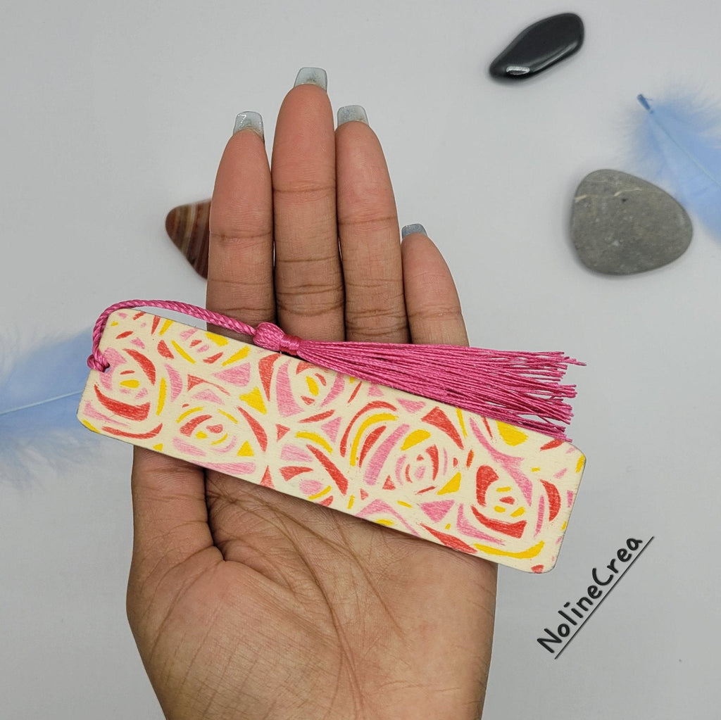 marque page customiser avec dessin mandala