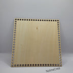 Base en bois pour création au crochet