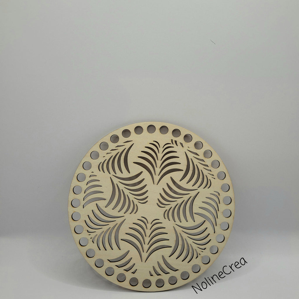 base en bois pour création crochet