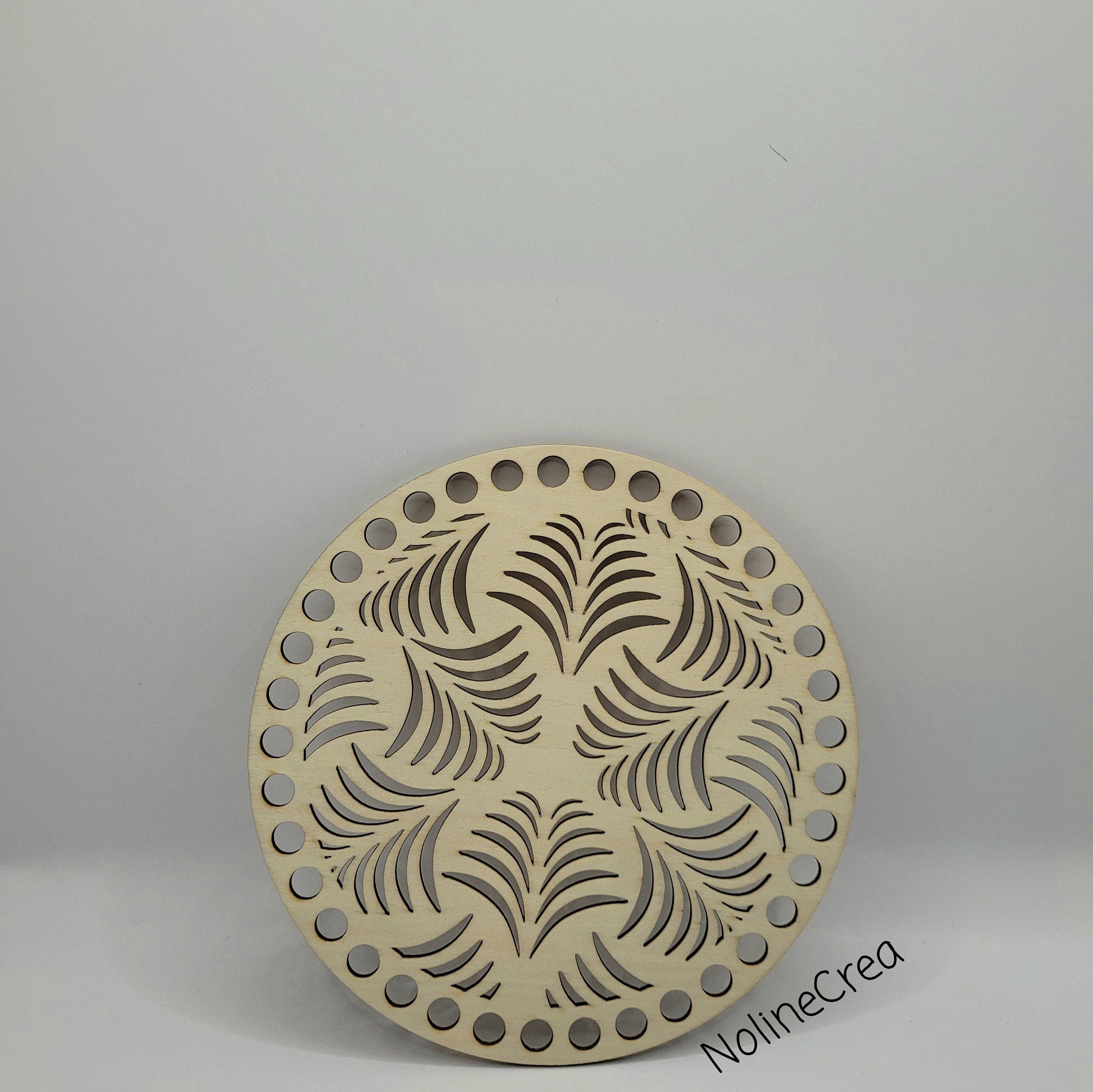 base en bois pour création crochet