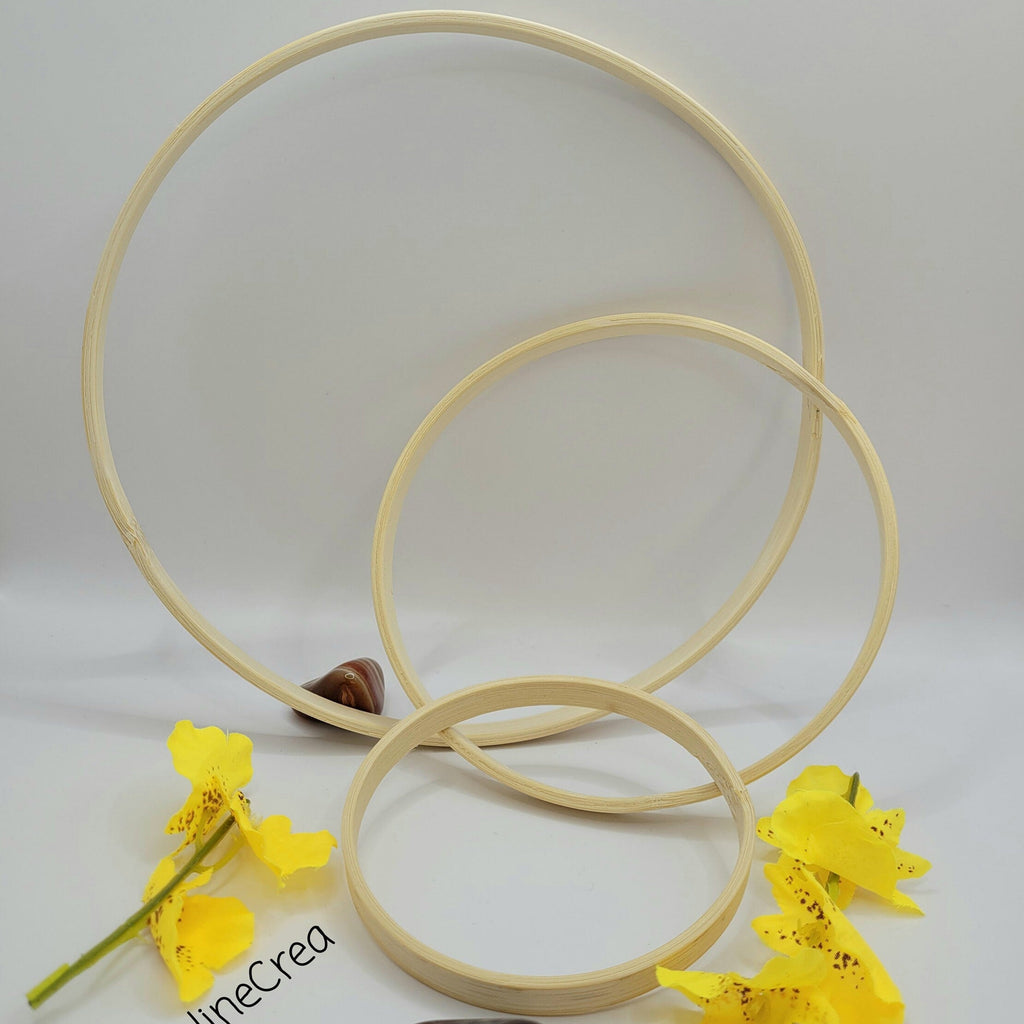 3 cercles de tailles différente pour création diy 