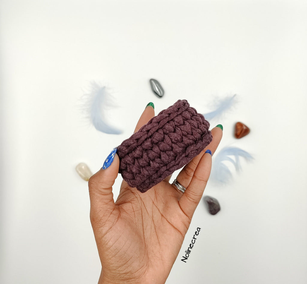 petit vides poches faite main au crochet