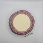 Panier rose poudrée, bonbonnière rose